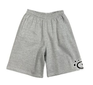 Adwysd Relaxed Logo Sun Jogger Grey Shorts