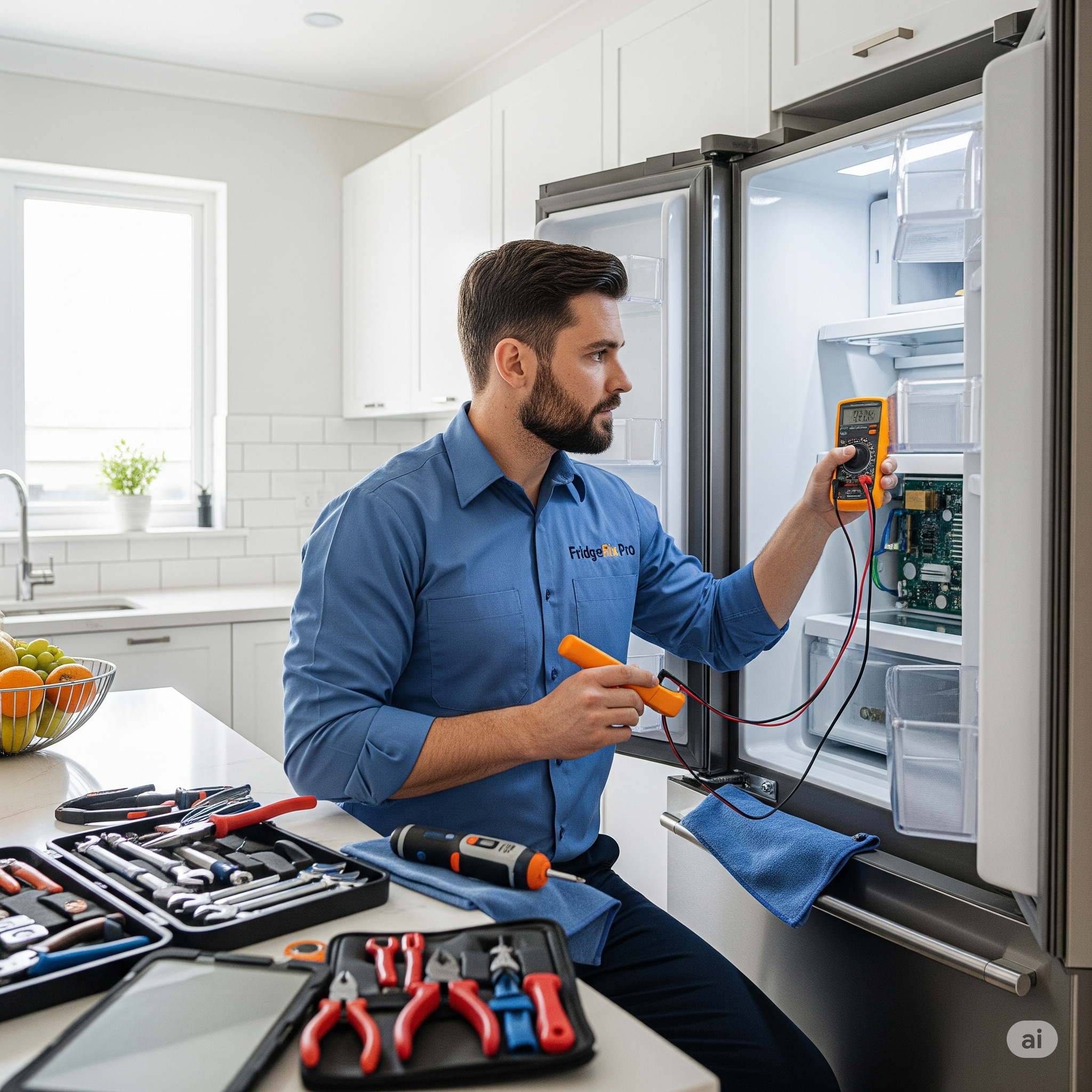 fridge repairman