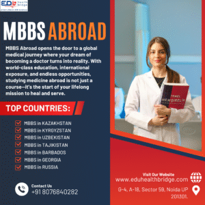 Indian students preparing for MBBS abroad with EduHealthBridge guidance.