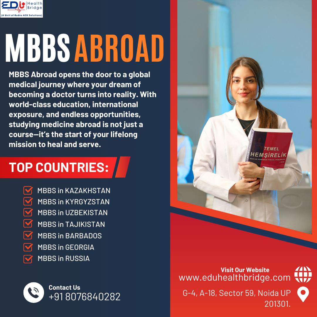 Indian students preparing for MBBS abroad with EduHealthBridge guidance.