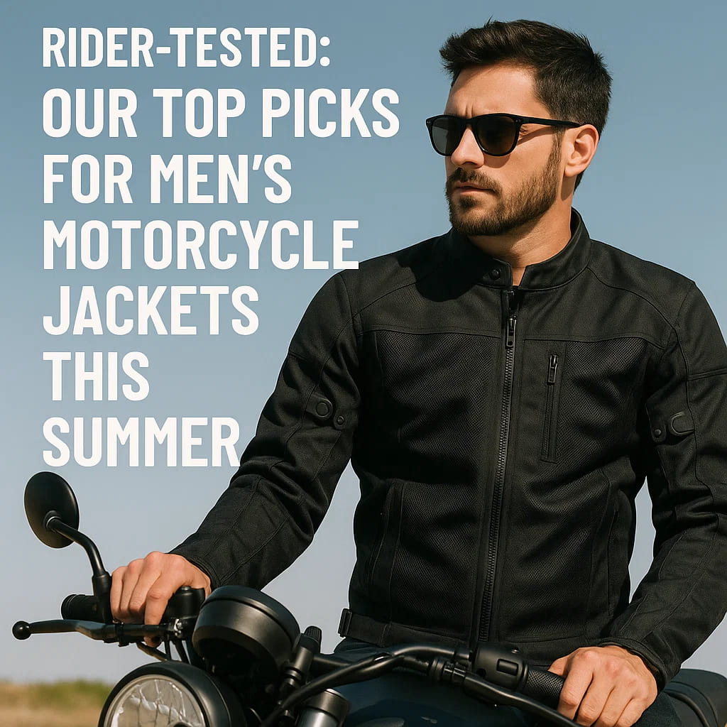Men’s Motorcycle Jackets This Summer