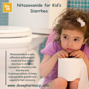 How Is the Dosage of Nitazoxanide Different for Children?