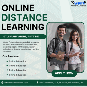 Online distance learning courses offered by Rudra ACK Solutions for career growth.