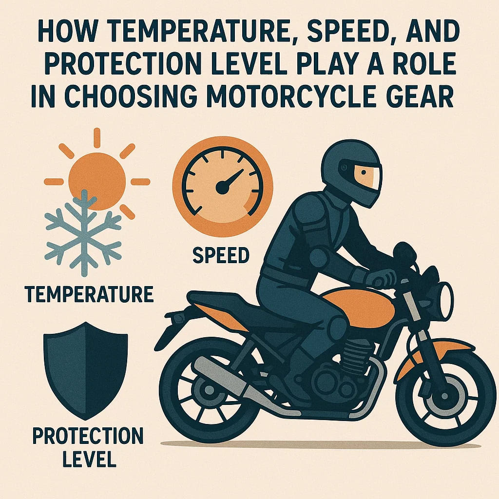 Role in Choosing Motorcycle Gear