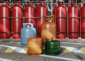 propane gas bottle