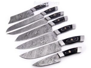 damascus knife set