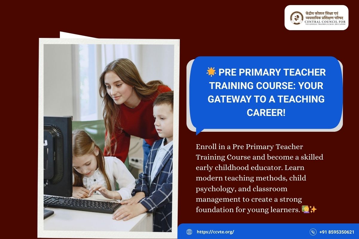 pre primary teacher training course