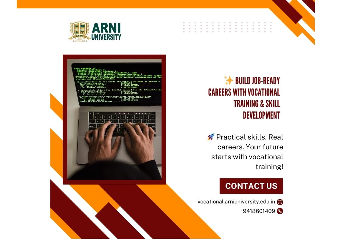 vocational training and skill development