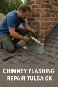 Chimney Flashing Repair in Tulsa OK