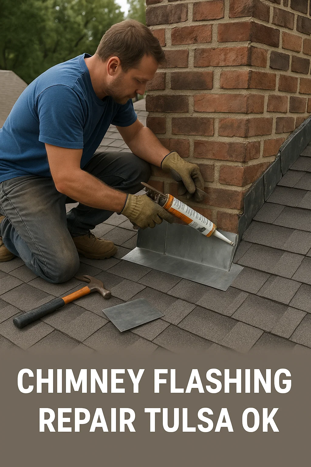 Chimney Flashing Repair in Tulsa OK
