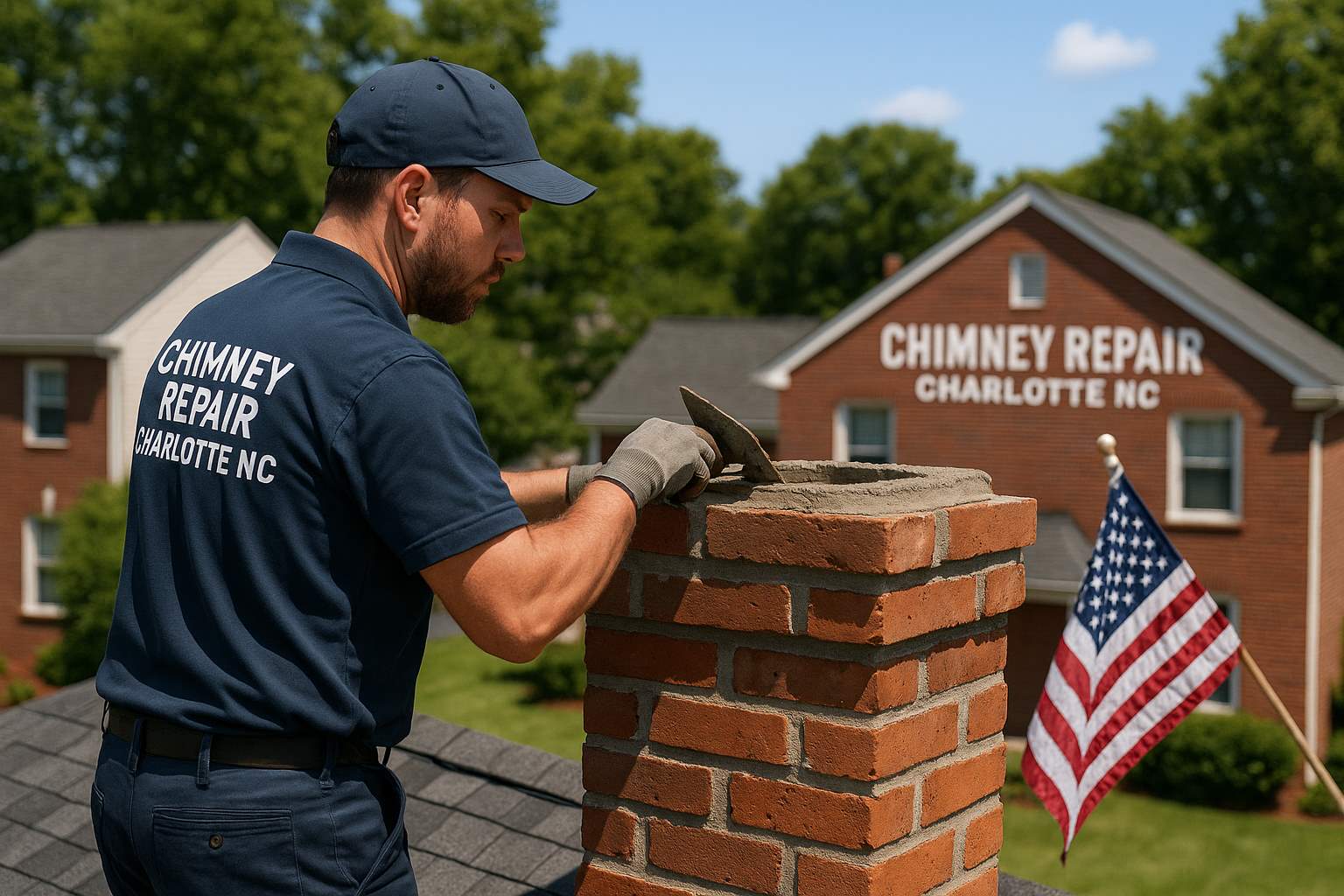 Expert Chimney Repair Charlotte NC services for damaged or leaking chimneys