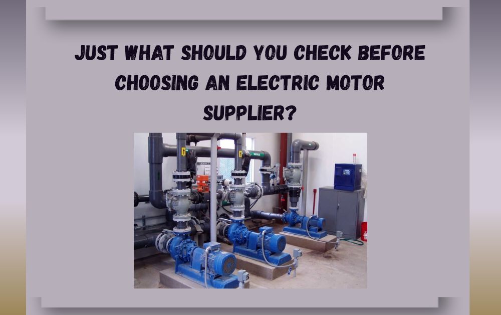 electric motor suppliers bahrain