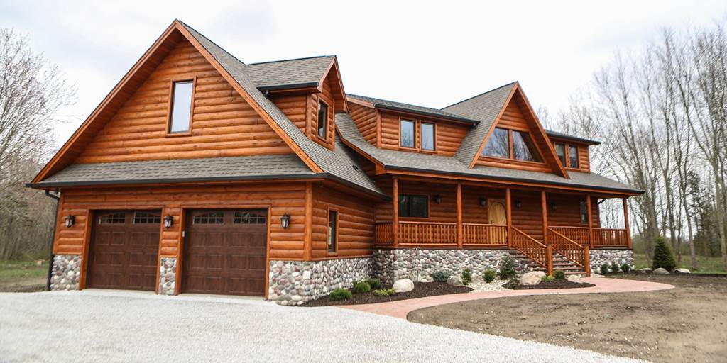 Log Wood Siding