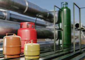propane gas bottle