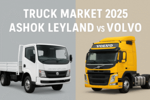 Truck Market 2025 Ashok Leyland & Volvo Trucks Compared