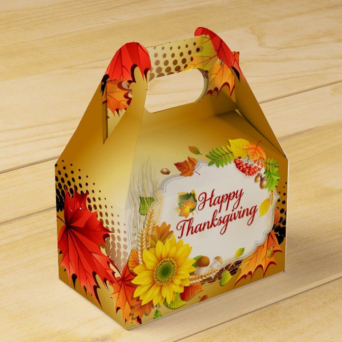 Thanksgiving Packaging for Gifts