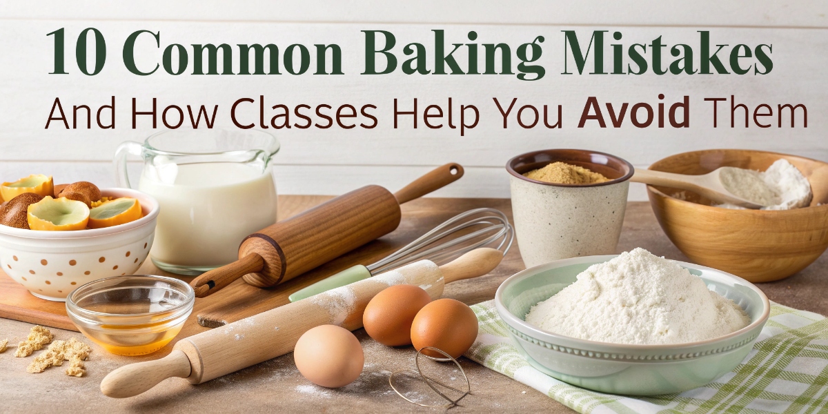 10 Common Baking Mistakes and How Classes Help You Avoid Them